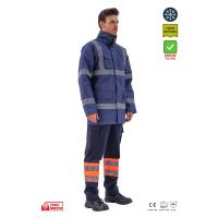 4125 Alaska Hi-Viz Parka Lacivert