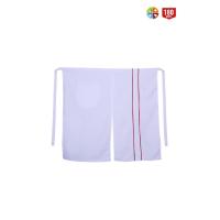 MyForm BELDEN ÖNLÜK CEPLİ - YIRTMAÇLI BEYAZ/KIRMIZI