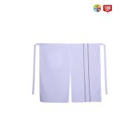 MyForm BELDEN ÖNLÜK CEPLİ - YIRTMAÇLI BEYAZ/PÖTİKARE
