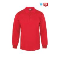 MyForm COMFORT POLO SWEATSHİRT KIRMIZI