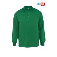 MyForm COMFORT POLO SWEATSHİRT YEŞİL