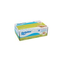 Dolphin Beyaz Lateks Eldiven Pudralı 100lü Paket