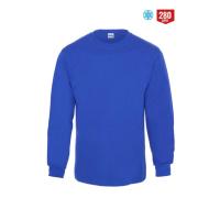 MyForm ECO BİSİKLET YAKA SWEATSHİRT SAKS MAVİ