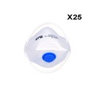 Era 1210V FFP2 Ventilli 25 ADET Katlanabilir Toz Maskesi