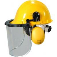 Essafe Vidalı Baret + Kulaklık + Şeffaf Siperlik