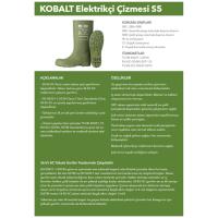 KOBALT Elektrikçi Çizmesi 50kV S4 S5 Koruma