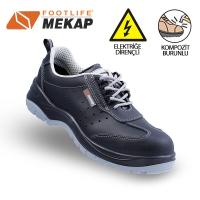Mekap Policap 240-03 Siyah S1 SRC Elektrikçi Ayakkabısı