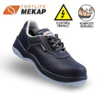 Mekap Policap 294-01 Siyah S3 SRC Elektrikçi Ayakkabısı
