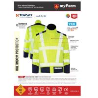 Myform 42010 Armor Multi Koruma Alev Almaz Ceket