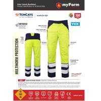 Myform 42011 Armor Multi Koruma Alev Almaz Pantolon