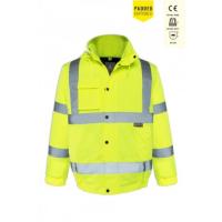 MyForm OLYMPUS ESSENTİAL HI-VIS BOMBER LİNED JACKET SARI