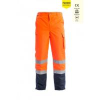 MyForm OLYMPUS HI-VIS CONTRAST LİNED TROUSERS TURUNCU/LACİVERT