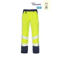 MyForm OLYMPUS HIGH CONTRAST SAFETY TROUSERS YELLOW/NAVY