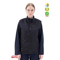 SAFESAWA Dark Softshell Yelek Siyah