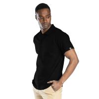 SafeSawa Elegans Polo Pike T-Shirt Siyah SW8103