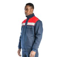 SafeSawa Oscar Kışlık İçi Polarlı Mont Lacivert/Kırmızı SW4111