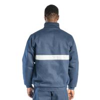 SafeSawa Oscar Kışlık İçi Polarlı Mont Lacivert/Kırmızı SW4111