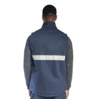 SafeSawa Oscar Kışlık İçi Polarlı Yelek Lacivert/Kırmızı 9135