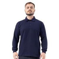 SafeSawa Regular Polo Pike Uzun Kol T-Shirt Lacivert SW8107