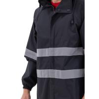 SafeSawa SW2525 Ripstop Yağmurluk Takım Siyah
