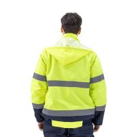 SafeSawa SW3126 Alaska Hi-Vis 2 in 1 Mont Neon Sarı - Lacivert