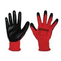 Safetouch NT10 Nitril Polyster Eldiven Zebra