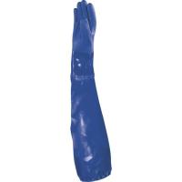 DELTAPLUS VE766 Kimyasal PVC Pamuk Astar Üstüne 62cm PVC Eldiven