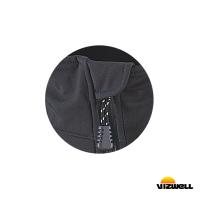 Vizwell VWJK112 Siyah Profesyonel Softshell Mont